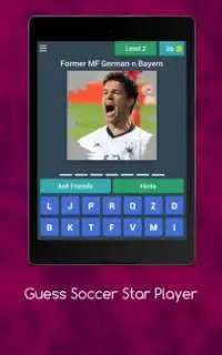 Guess the Soccer Star Player Screen Shot 6