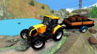 Tracteur Réel Heavy Duty Trolly Cargo Sim Screen Shot 5
