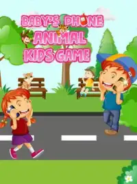 Baby Phone Animal Kids Game Screen Shot 0