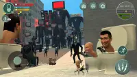 Toiletten-Monster-City-Spiele Screen Shot 2