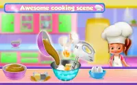 Ginger Bread House Cake Girls Cooking Game Screen Shot 16
