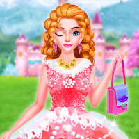 Pink Princess Dress Up Makeup Games For Girls