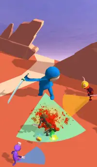 Stickman Smashers -  Clash 3D Impostor io games Screen Shot 2