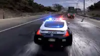 Supercar Racing vs Police Car Game Screen Shot 4