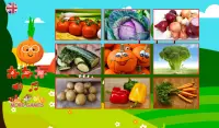 Пазлы для детей овощи Screen Shot 1