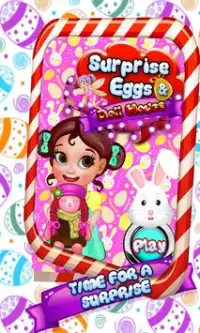Surprise eggs Doll house Toys Screen Shot 0