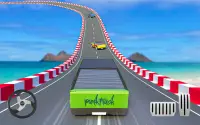 Ev Truck Stunt Race Car Games Screen Shot 0