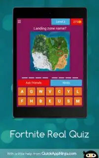 Fortnite Real Quiz Screen Shot 6