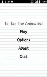 Tic Tac Toe Animated Screen Shot 3