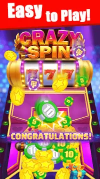 Crazy Coin Pusher:Casino games Screen Shot 3