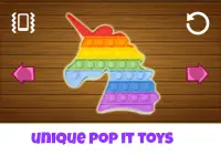 Magic Pop It Fidget Toy game: pop it games for you Screen Shot 2
