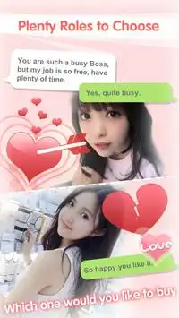 Love Story 3：Dating with Asian girls，VR videos Screen Shot 1