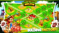 Big Farm Village Simulator Screen Shot 0
