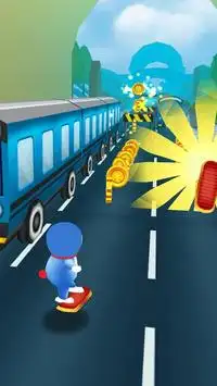 Subway Doraemon Super Dash: Doramon, Doremon Game Screen Shot 0