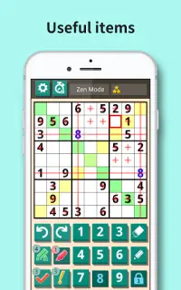Sudoku X (Diagonal sudoku puzzle) Screen Shot 9