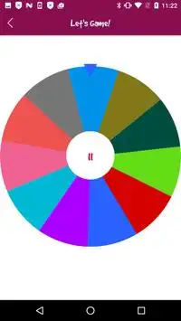 Colorful Wheel Screen Shot 2