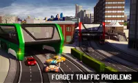 Elevated Bus Sim: Bus Games Screen Shot 2