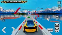 Stunt Car Race : Ultimate Mega Ramp Games Screen Shot 1