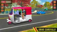 توك توك ريكاشة عربة هندية لعبه الهند تلقاءي سائق Screen Shot 1