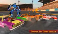 Super robot batalla de coches Screen Shot 3