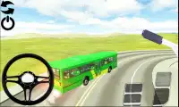 Sopir simulator bus nyata Screen Shot 1