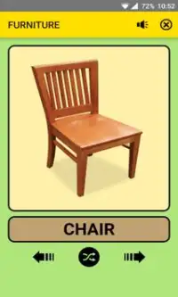 Furniture and Tools For Kids : Educational Game Screen Shot 1