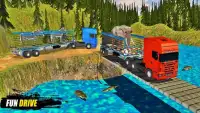Jungle Drive: Offroad Truck Driving Simulator 2020 Screen Shot 4
