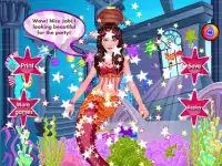 Mermaid party games for girls Screen Shot 6