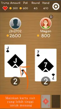 BAM! Permainan kartu trick-taking untuk pemain Screen Shot 0