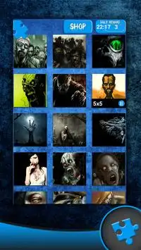 Zombie Puzzelspellen Screen Shot 0