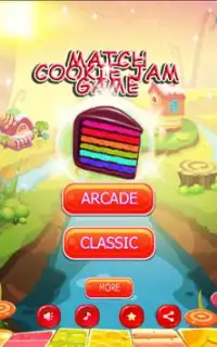 Match Cookie Jam Game Screen Shot 0