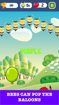 Bubble Bee - Pop the balloon Screen Shot 2