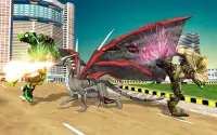 Dragon Robot Warrior Vs Multi Monsters City War Screen Shot 7