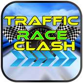 Traffic race clash