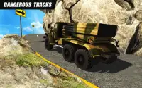 Offroad Army Truck: Cargo Delivery Drive Simulator Screen Shot 3