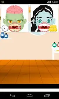 jogos de dentista de monstro Screen Shot 0