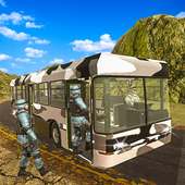 Army Bus Driving Game: Transporte US Soldiers Duty