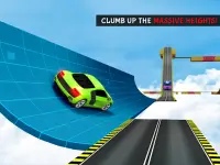 Ramp Car Stunts : impossible stunt car tracks 3d Screen Shot 1