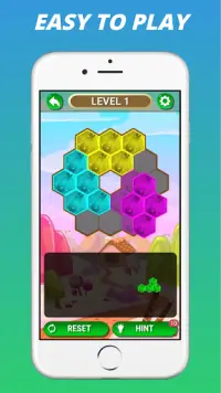 Hex Block Pop! Candy Block Puzzle Games Screen Shot 0
