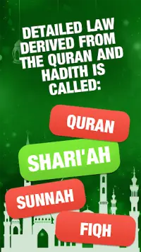 Islamitisch Algemene Kennis Quiz Spellen Screen Shot 4