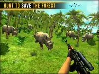 जंगली पशु सफारी पार्क शिकारी शूटिंग खेलों Screen Shot 3
