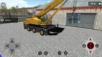 Truck Crane at Dozer Simulation Screen Shot 0
