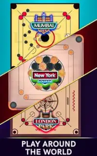 Carrom Pool Multiplayer-New Carrom Board Game Screen Shot 1