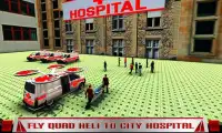 Flying Drone Ambulance Emergency – City Rescue Sim Screen Shot 0