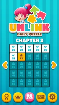 UNLINK Daily Puzzle Screen Shot 0