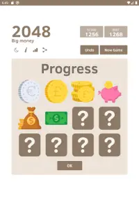 Big money 2048 🤑 Puzzle Game Screen Shot 8