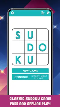 Sudoku - Jogo de quebra-cabeça com números Screen Shot 1