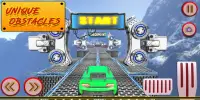 Extreme Ramp Car Stunts Game Stunt Races Car Games Screen Shot 1