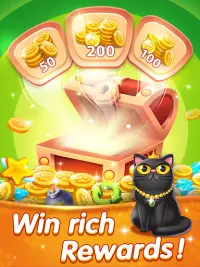 Meow Blast - Pop Cat Bulmaca Eşleştirme Oyunu Screen Shot 6