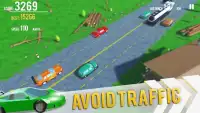 Poly Traffic Racer Screen Shot 0